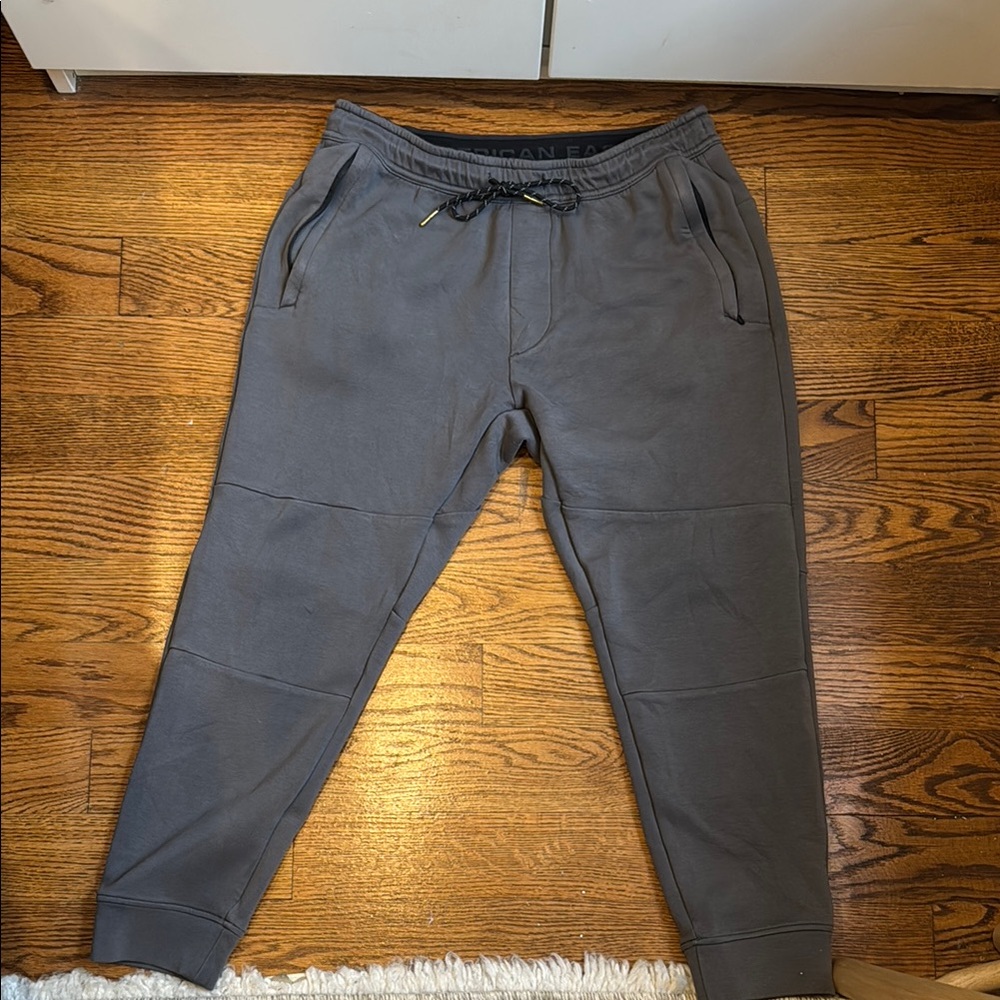 AEO Men's Gray Jogger Pants